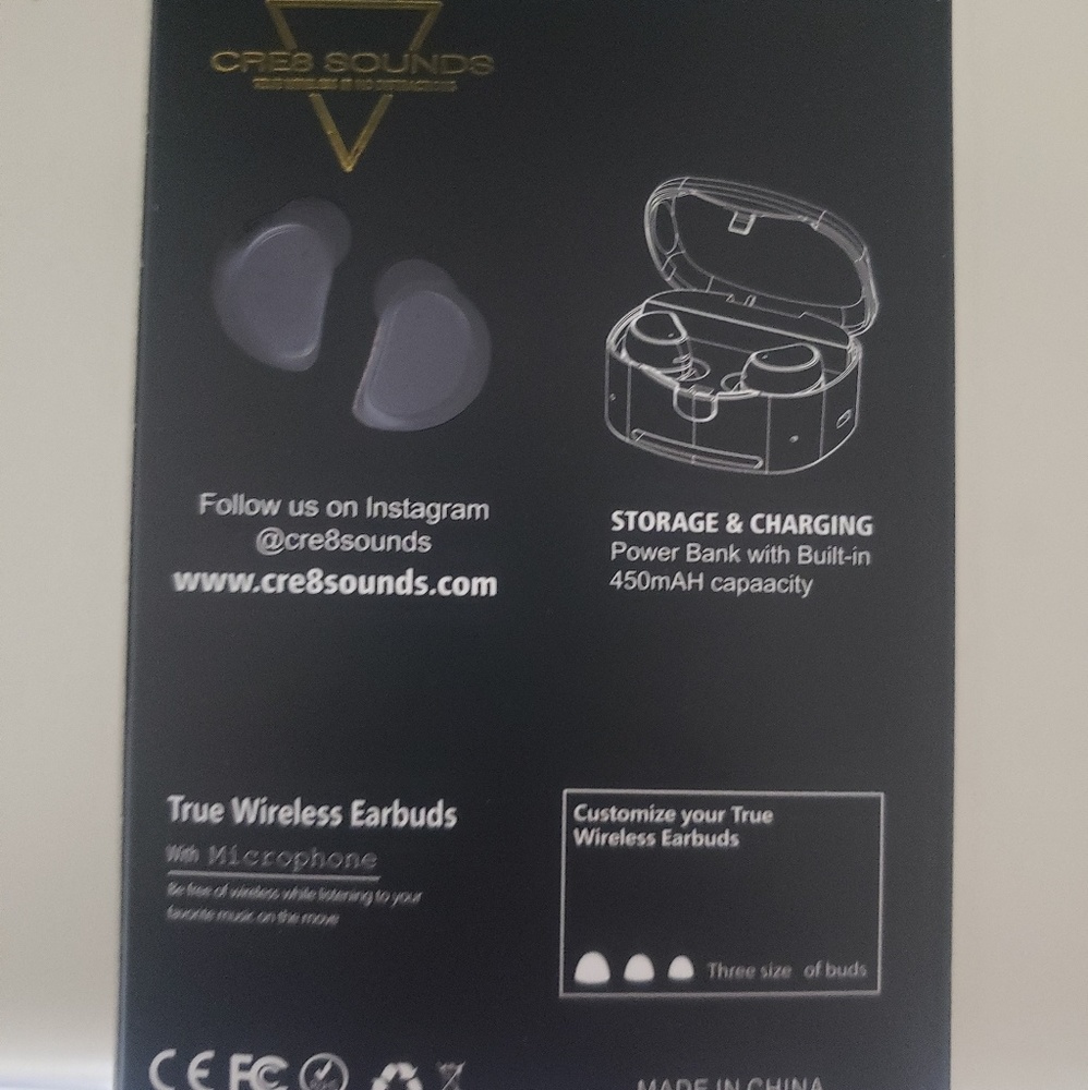 Cre8 Sounds Sport wireless headphones